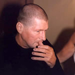 Herman Brood bei Madame Tussaud am 7.7.2001